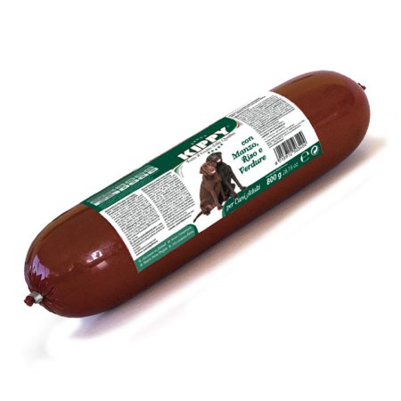 KIPPY Dog salám hovězí/rýže/zelenina 800g