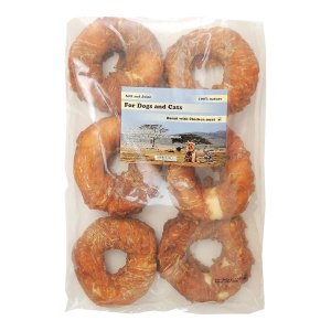 Pochoutka Donut s kuřecím masem 10cm 6ks