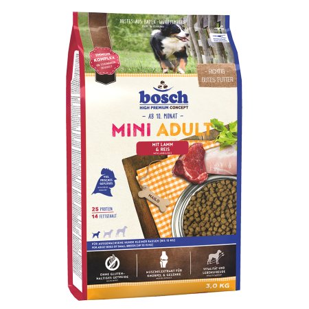 Bosch Mini Adult Lamb & Rice 3 kg