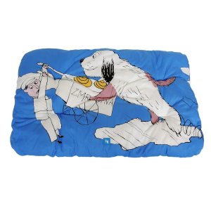 PROFIZOO Polštář 4R 90cm Edice Maxipes Fík modrá (bav + rouno)