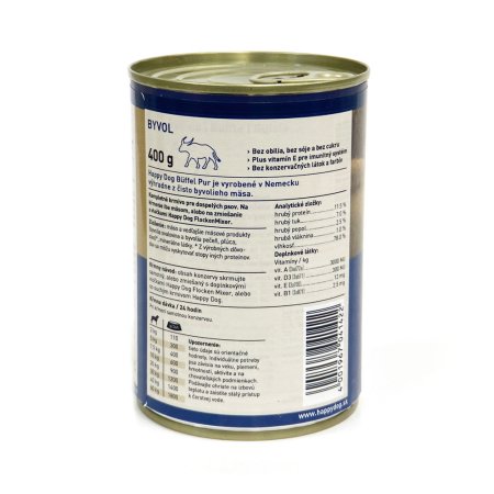 Happy Dog Büffel Pur 400 g