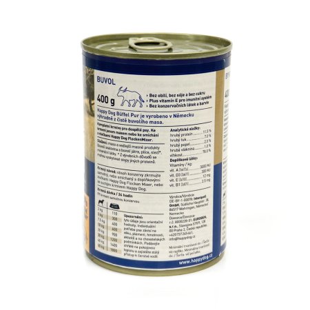 Happy Dog Büffel Pur 400 g