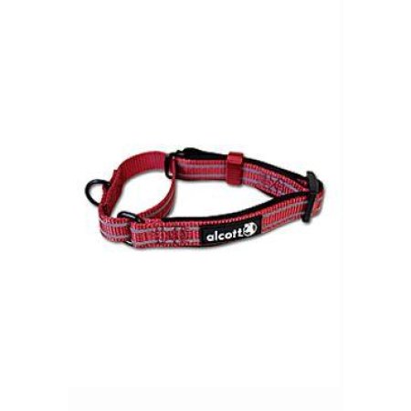 Alcott martingale reflexní obojek pro psy červený, velikost M