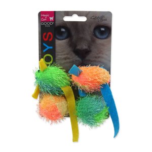 Hračka MAGIC CAT myš a koule s catnipem 5 cm