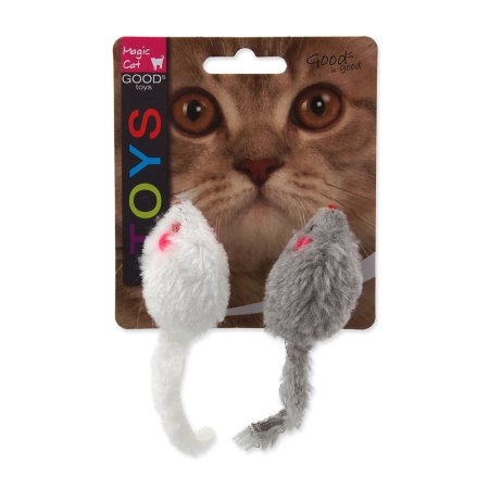 Hračka MAGIC CAT myšky chrastící s catnipem 11 cm