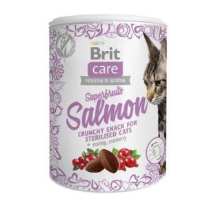 Brit Care Cat Snack Superfruits Salmon 100g