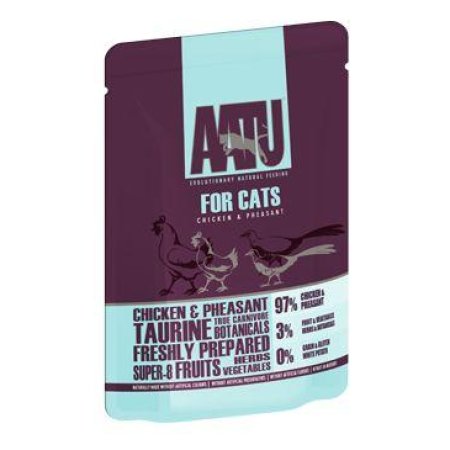 AATU Cat Chicken n Pheasant kapsička 85g