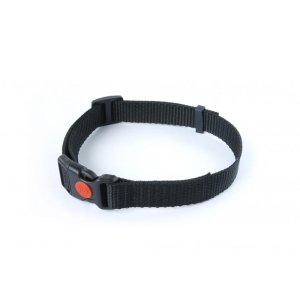 Dogtrace Tkaný řemen černý, 20 mm x 75 cm