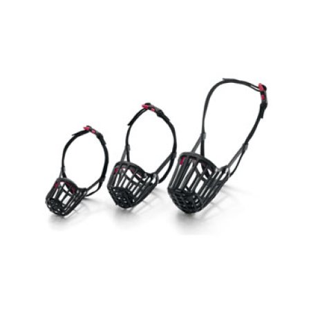 Náhubek plastový černý D: 29cm Š: 30-52cm