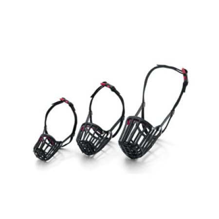 Náhubek plastový černý D: 27cm Š: 28-47cm