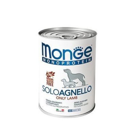 Monge Dog SOLO Jehně monoprotein 400g