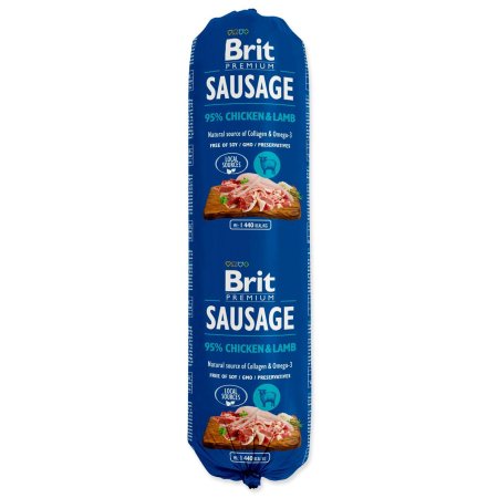 Brit Sausage Chicken & Lamb 800g