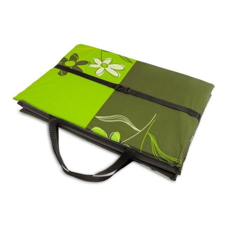 PROFIZOO Skládací Plážové Molitanové Lehátko 172cm zelená kytka (bav)
