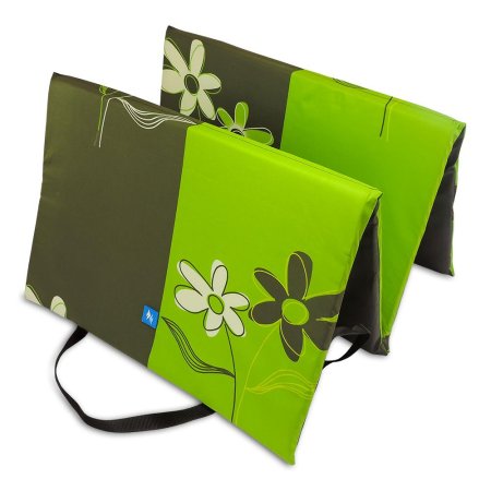 PROFIZOO Skládací Plážové Molitanové Lehátko 172cm zelená kytka (bav)