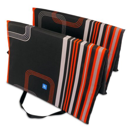 PROFIZOO Skládací Plážové Molitanové Lehátko 172cm červeno-černá (bav)