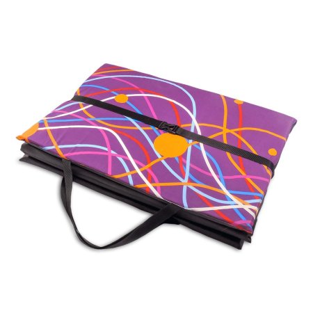 PROFIZOO Skládací Plážové Molitanové Lehátko 172cm fialovo-žlutá (bav)