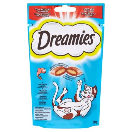 DREAMIES pochoutka s lososem 60 g