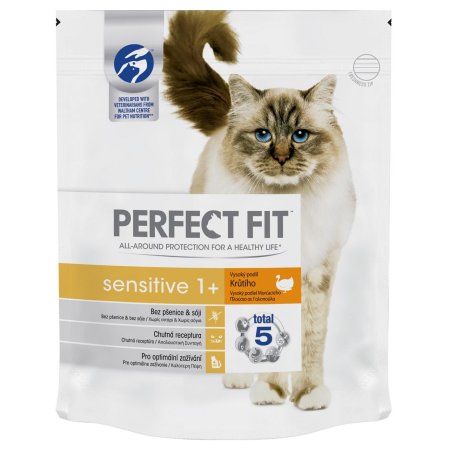 PERFECT FIT granule pro kočky Sensitive s krůtím 1,4 kg