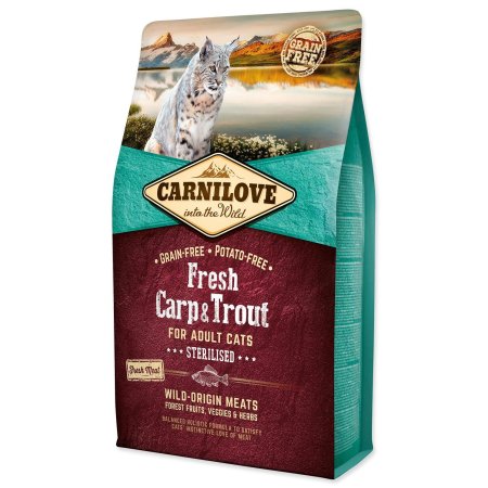 Carnilove Cat Fresh Carp & Trout Sterilised Adult 2kg