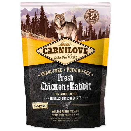 Carnilove Dog Fresh Chicken & Rabbit for Adult 1,5kg
