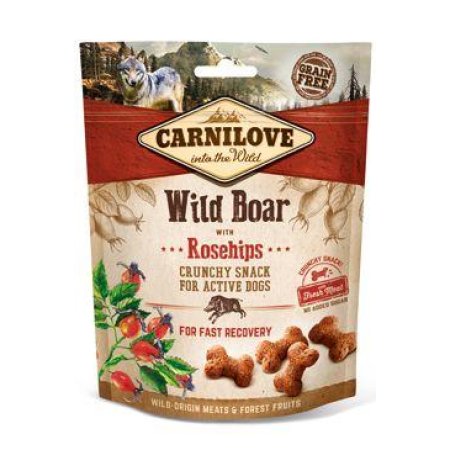 Carnilove Dog Crunchy Snack Wild Boar & Rosehips 200g