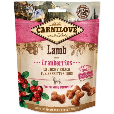Carnilove Dog Crunchy Snack Lamb & Cranberries 200g