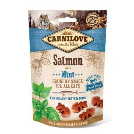 Carnilove Cat Crunchy Snack Salmon & Mint 50g