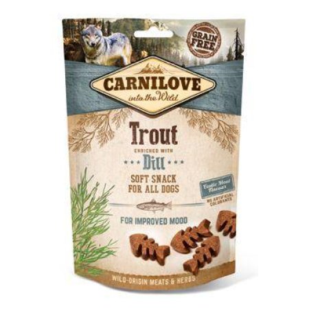 Carnilove Dog Semi Moist Snack Trout & Dill 200g