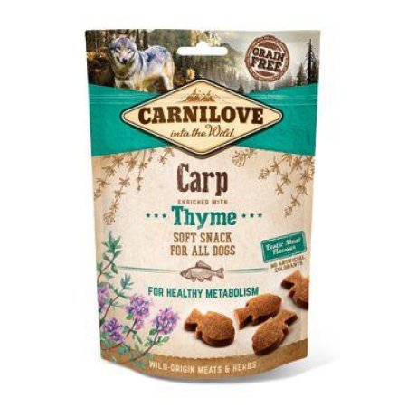 Carnilove Dog Semi Moist Snack Carp & Thyme 200g