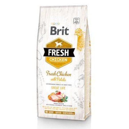 Brit Dog Fresh Chicken & Potato Adult Great Life 2,5kg