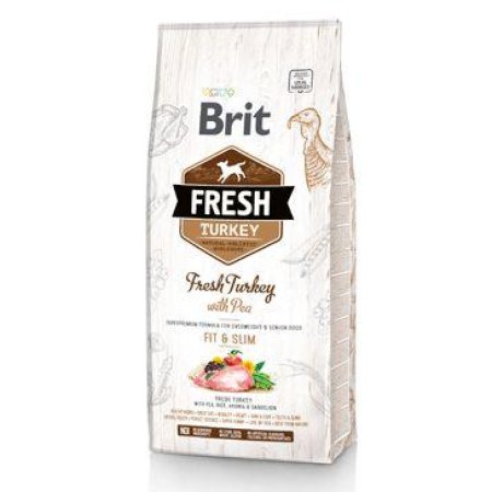 Brit Dog Fresh Turkey & Pea Light Fit & Slim 12kg