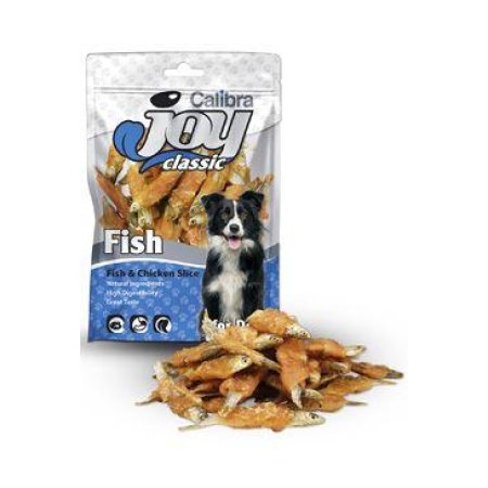 Calibra Joy Dog Classic Fish & Chicken Slice 80g NEW