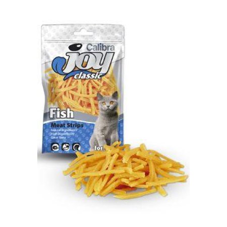 Calibra Joy Cat Classic Fish Strips 70g NEW