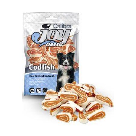 Calibra Joy Dog Classic Cod & Chicken Sushi 80g NEW