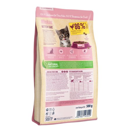 Happy Cat Minkas Kitten Care Geflügel 1,5 kg
