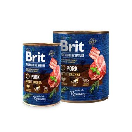 Brit Premium Dog by Nature konz Pork & Trachea 400g