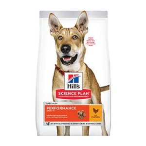 Hill’s Science Plan Performance granule pro dospělé psy s kuřecím 14 kg