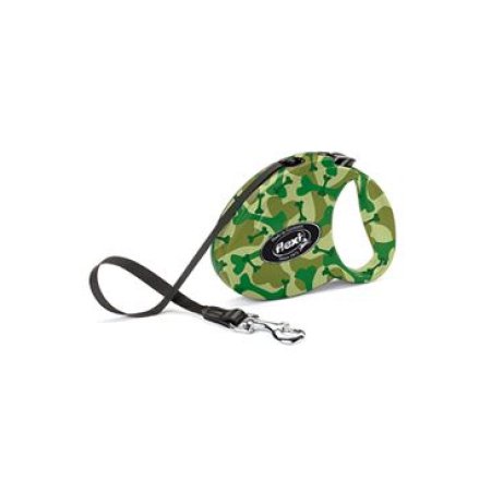 Vodítko FLEXI Fashion S 3m/12kg Pásek Camo (DOPRODEJ)