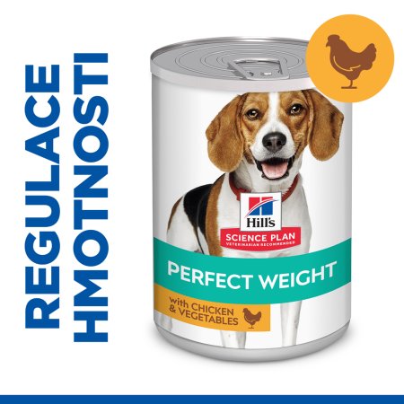 Hill’s Canine Perfect weight Chicken & Veg 363 g