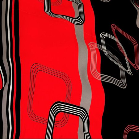 PROFIZOO Polštář standard č.15 150cm červeno-černá (bav)