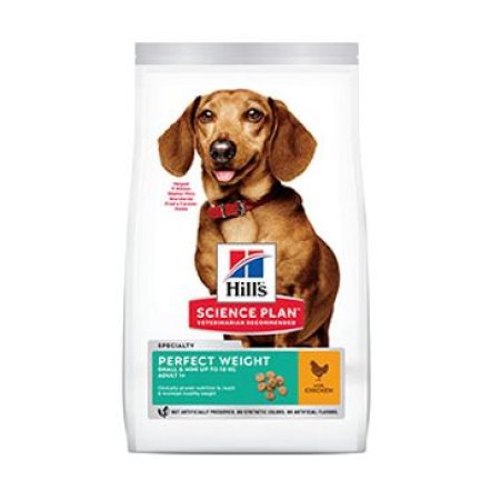 Hill’s Science Plan Perfect Weight pro malé dospělé psy s kuřecím 6 kg