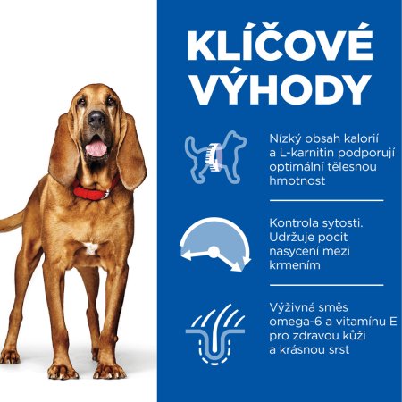 Hill’s Science Plan Light granule pro střední starší psy s kuřecím 14 kg