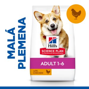 Hill’s Science Plan granule pro dospělé psy malých plemen s kuřecím 6 kg