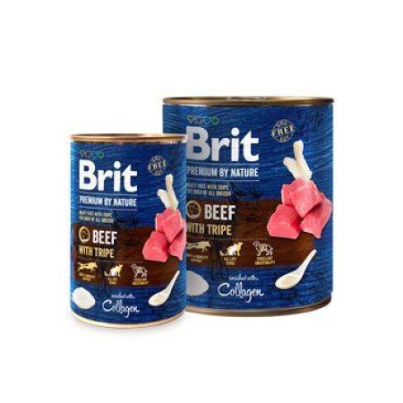 Brit Premium Dog by Nature konz Beef & Tripes 400g