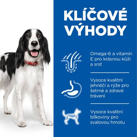 Hill’s Science Plan pro střední dospělé psy s jehněčím a rýží 14 kg