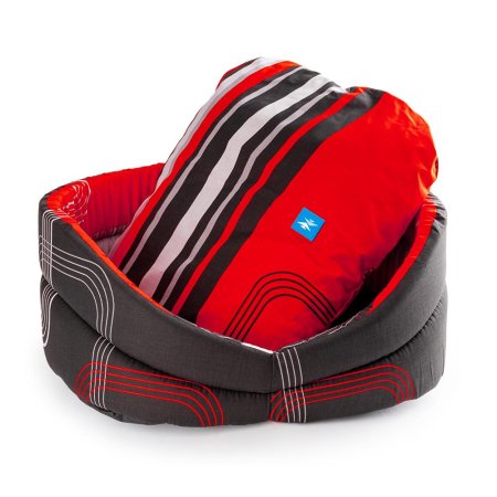 PROFIZOO Pelech Wasty 55 červeno-černá (bav)