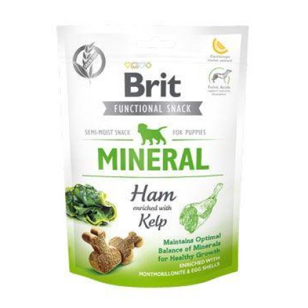 Brit Care Dog Functional Snack Mineral Ham Puppies 150g