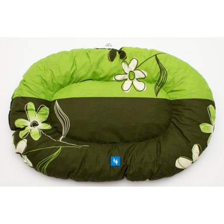 PROFIZOO Polštář standard č.9 90cm zelená kytka (bav)
