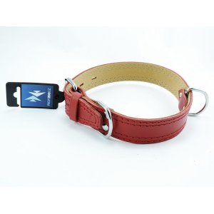 PROFIZOO Obojek HERRY obšitý (35mm x 60cm) červená