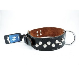 PROFIZOO Obojek MOLOSS, kužele 2ř. (50mm x 55cm) černá